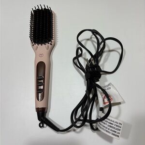 Lange Pink Hair Straightening Brush
